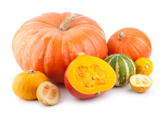 colorful pumpkins