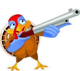 Shooting  turkey