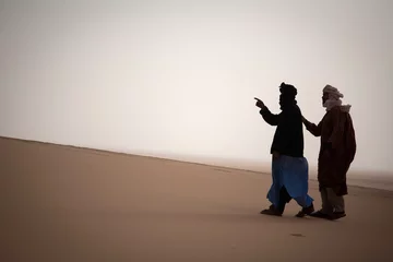 Gardinen Zwei Tuareg in der Sahara © sunsinger