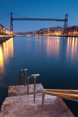 Bridge of Bizkaia, Getzo, Bizkaia, Basque Country, Spain