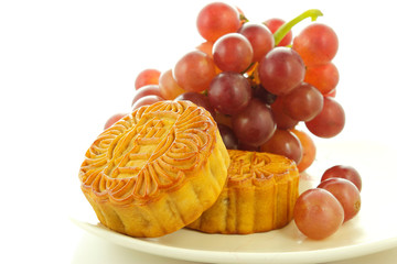 Chinese moon cake -- food for Chinese mid-autumn festival