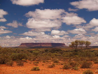 Naklejka premium Mount Conner in Australia