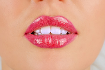 lips closeup