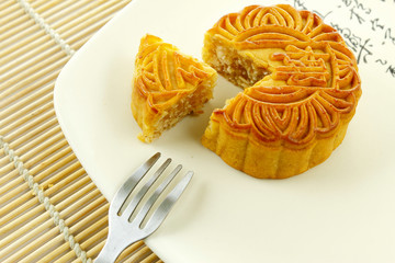 moon cake for chinese mid autumn festival