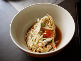 Papaya salad, Thai food