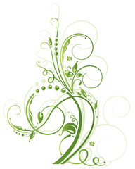 Frühling, frame, Blätter, Laub, Ranke, Grüntöne