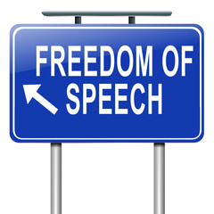 Freedom of speech.
