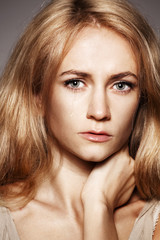 Fototapeta premium Crying woman