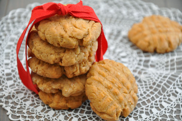 Erdnussbutter Cookies
