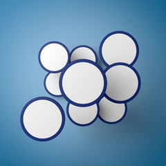 Abstract bubble design