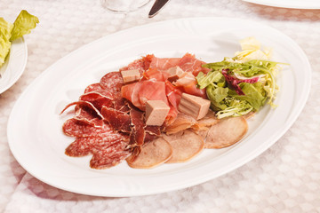 appetizer from meat