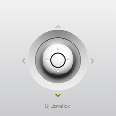Joystick UI button design © antishock