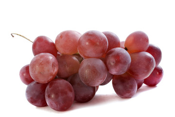 pink grapes