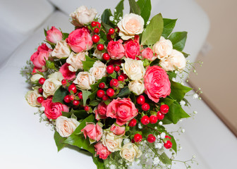 свадебный букет