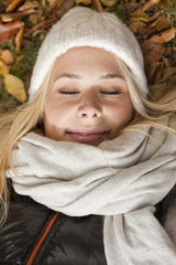 Autumn woman portrait - Herbstfreude