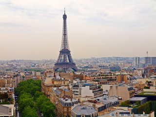 European cities - Paris city objects - Eiffel tower.