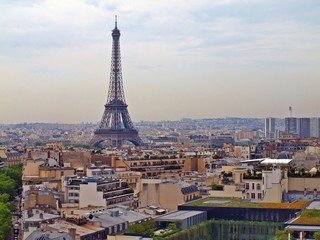 Fototapeta premium European cities - Paris city objects - Eiffel tower.
