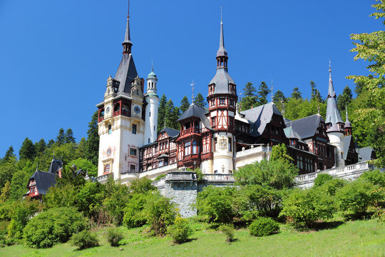 Romania - famous Peles castle