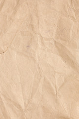 Old crumpled paper texture