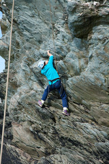 Coasteerers and climbers