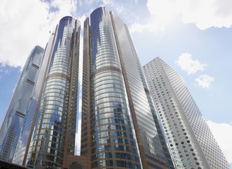 Glass towers
