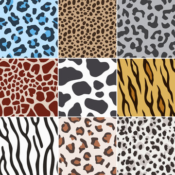 seamless animal skin fabric pattern texture