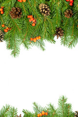 Christmas background. Eve framework