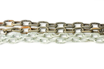 Obraz premium Metal chain background