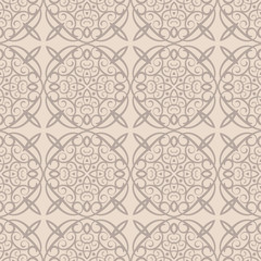 Beige wallpaper pattern