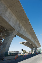 Fototapeta premium road under reconstruction