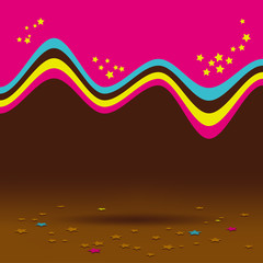 Abstract chocolate background