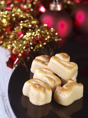 Spanish Christmas sweets.  Mazapan, marzipan, ...
