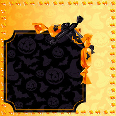 Fun Halloween candy banner