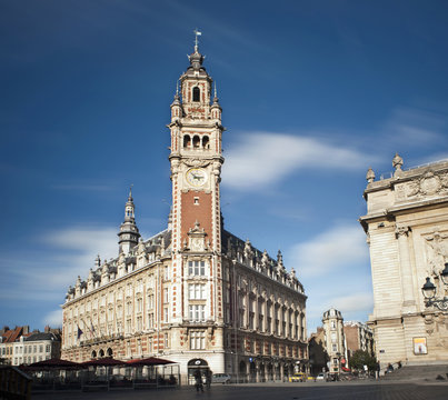 Beffroi de la chambre des commerce de Lille - France