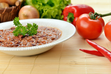 hot chili con