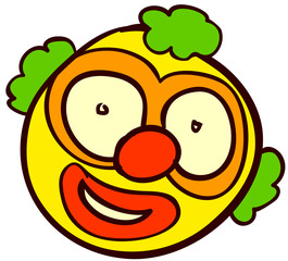 Smiley Doodle clown