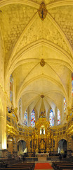 Fototapeta na wymiar Chór kościoła św Franciszka w Palma de Mallorca