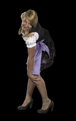woman in a dirndl