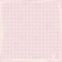 Retro Background Check Pattern Rose