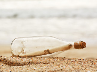 message in a bottle