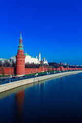 Moscow Kremlin and Moskva River, Russia