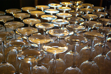 Collection of wine glasses