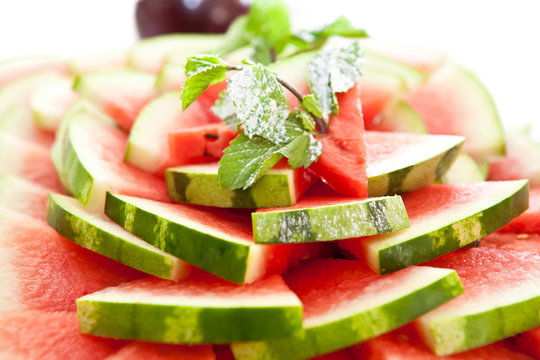 Wassermelone gef&auml;chert