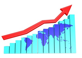 World upwards chart