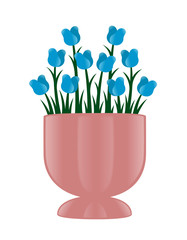 vaso di fiori