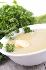 bowl of soup