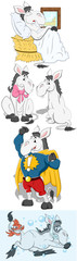 Donkey Vector Illustrations
