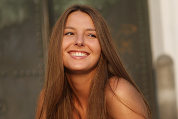 Portrait of a smiling woman