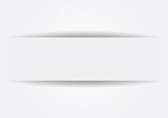 Obraz premium Biała papierowa etykieta