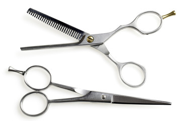 Professional hairdressing scissors